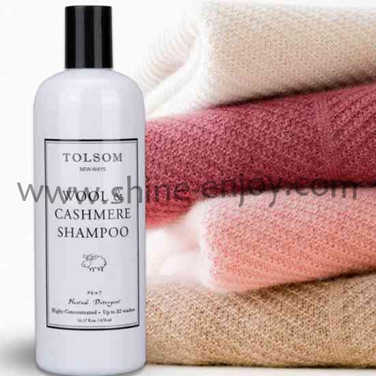 Wool and cashmere shampoo